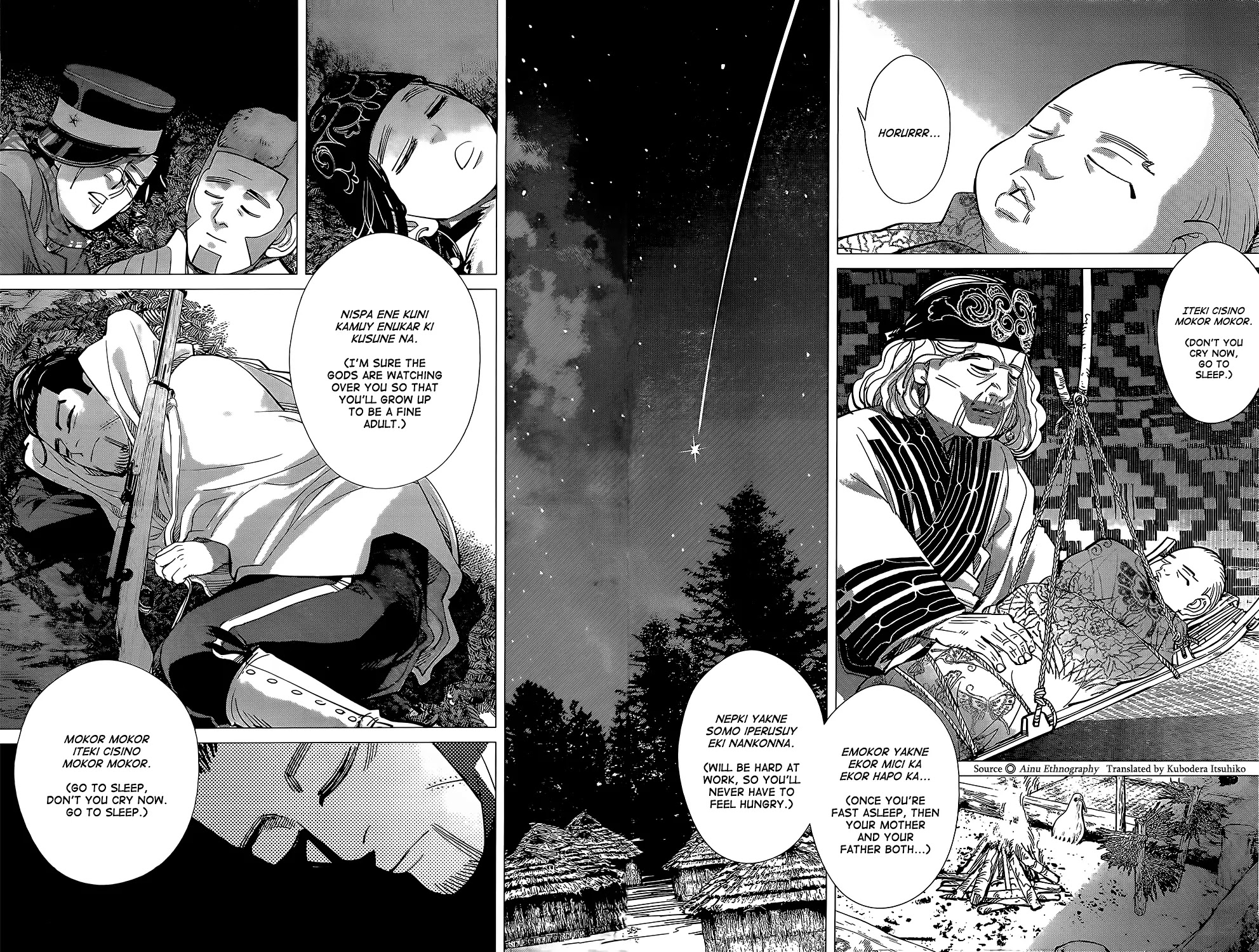 Golden Kamui Chapter 107 page 14 - Chapter 107: Sleep