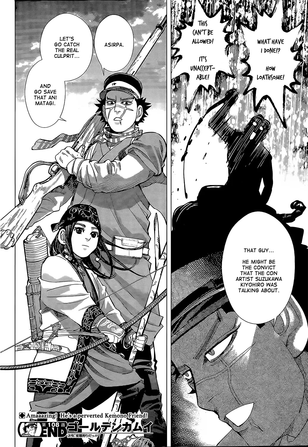Golden Kamui Chapter 108 page 15 - Chapter 108: The Great Wetlands