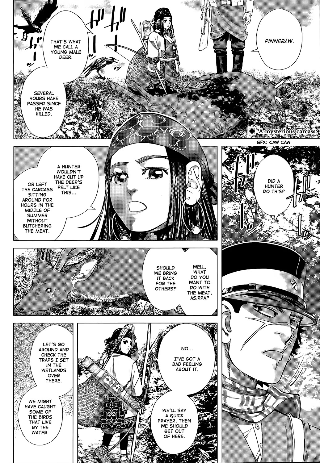 Golden Kamui Chapter 108 page 2 - Chapter 108: The Great Wetlands