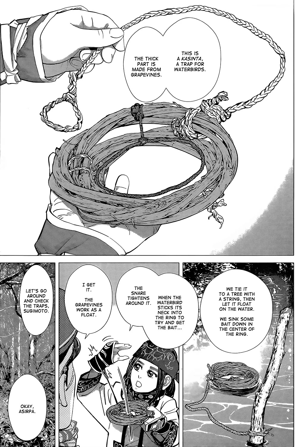 Golden Kamui Chapter 108 page 3 - Chapter 108: The Great Wetlands