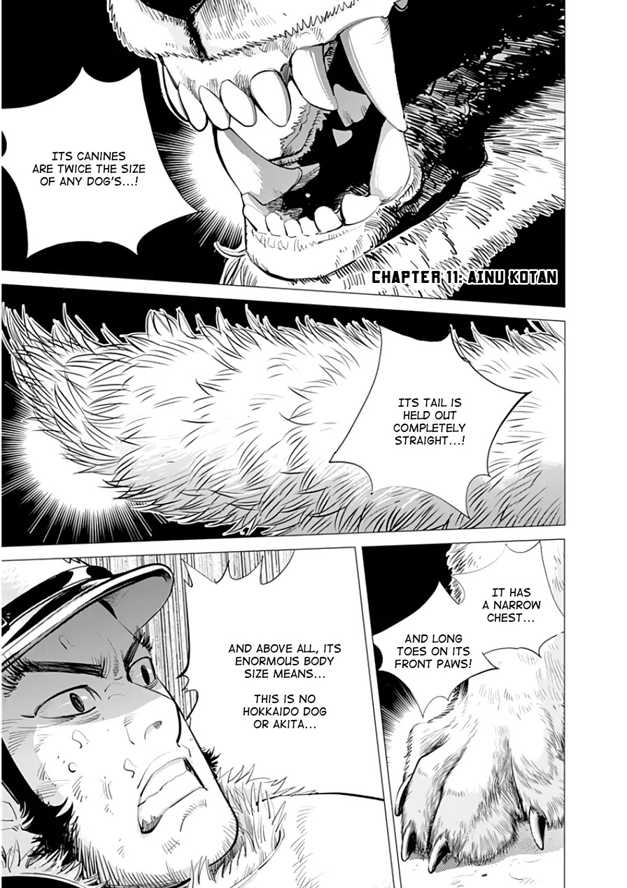 Golden Kamui Chapter 11 page 1 - Chapter 11: Ainu Kotan