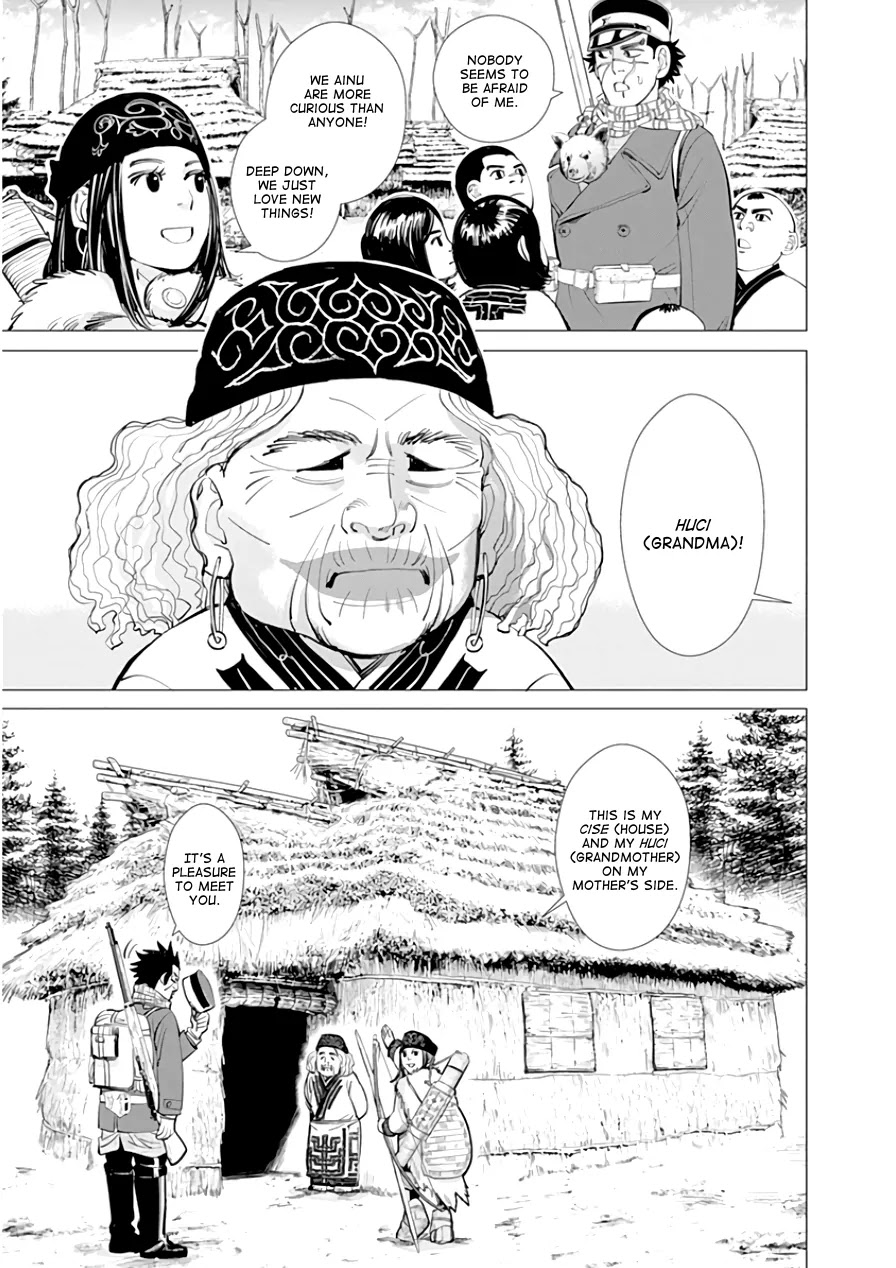 Golden Kamui Chapter 11 page 12 - Chapter 11: Ainu Kotan