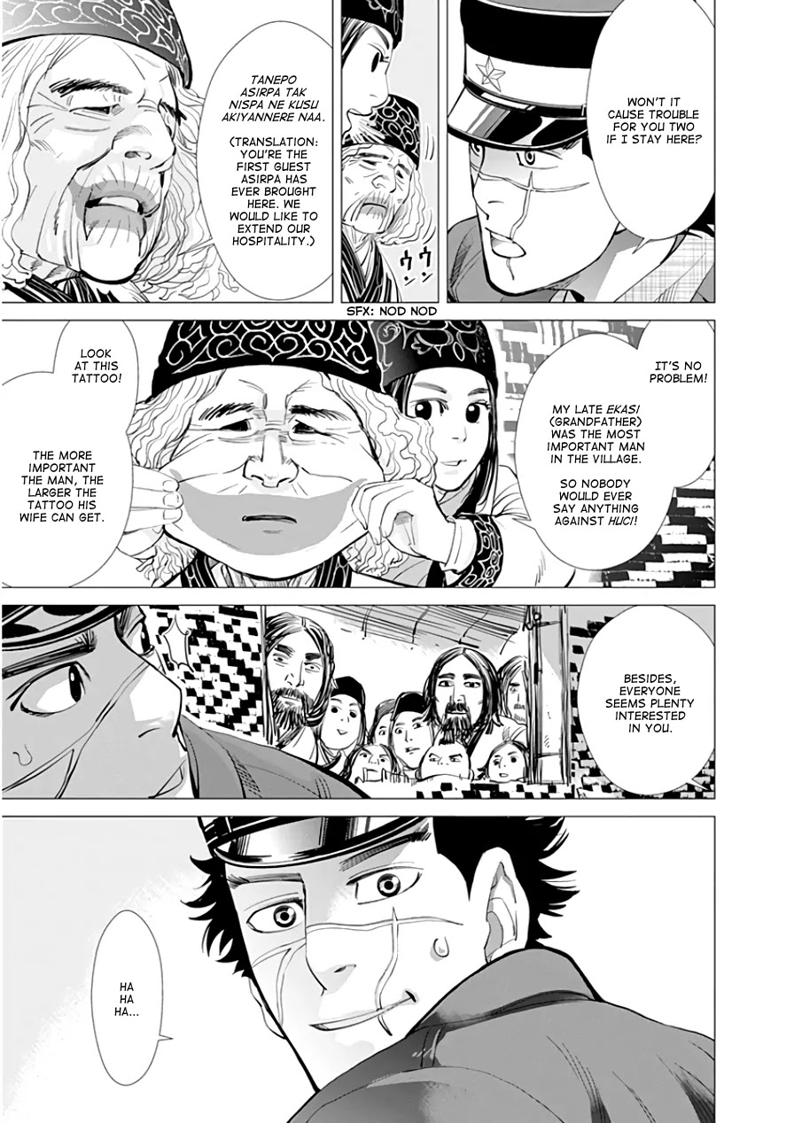Golden Kamui Chapter 11 page 14 - Chapter 11: Ainu Kotan