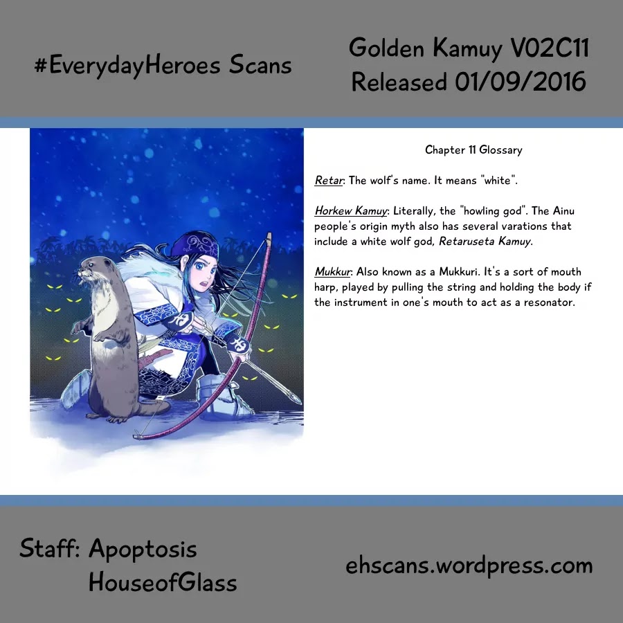 Golden Kamui Chapter 11 page 17 - Chapter 11: Ainu Kotan