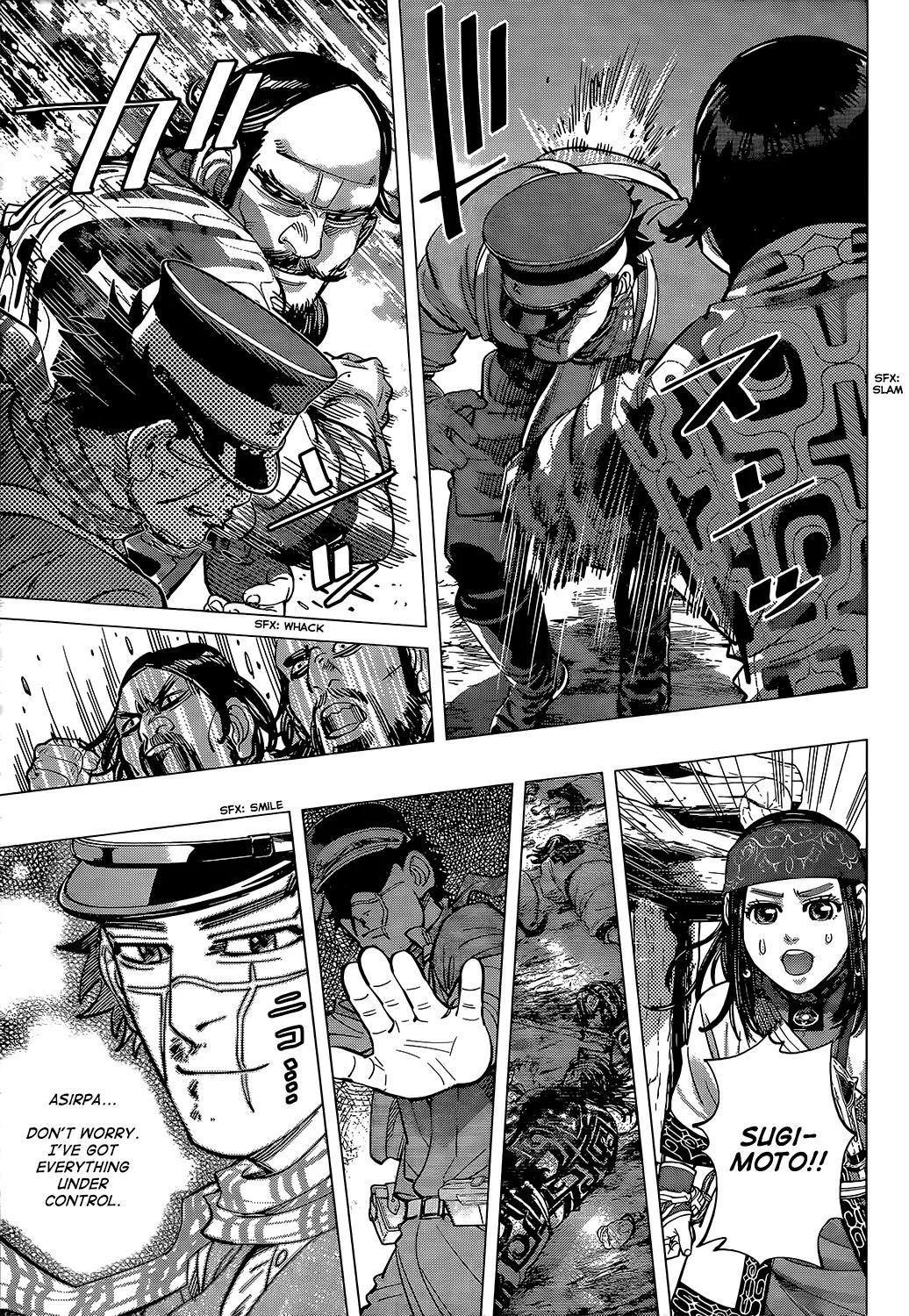Golden Kamui Chapter 110 page 11 - Chapter 110: Shiton's Wild Animals