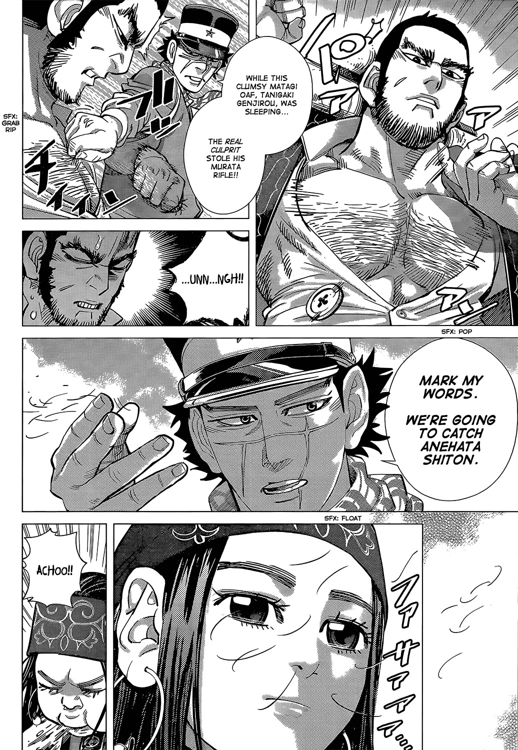 Golden Kamui Chapter 110 page 14 - Chapter 110: Shiton's Wild Animals