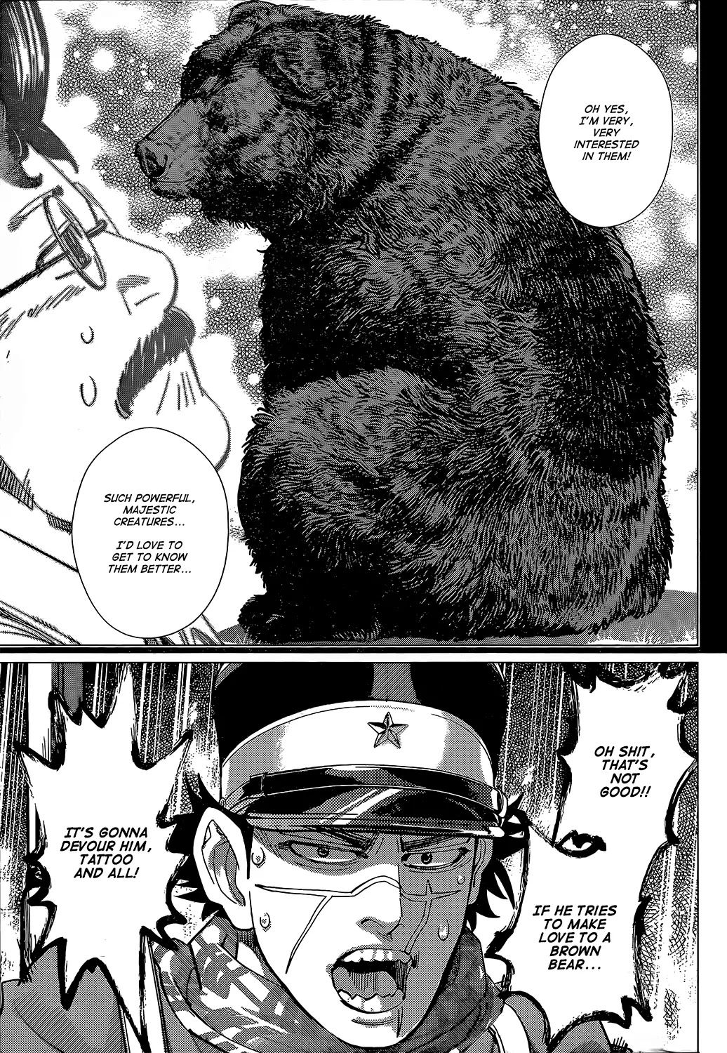 Golden Kamui Chapter 110 page 17 - Chapter 110: Shiton's Wild Animals