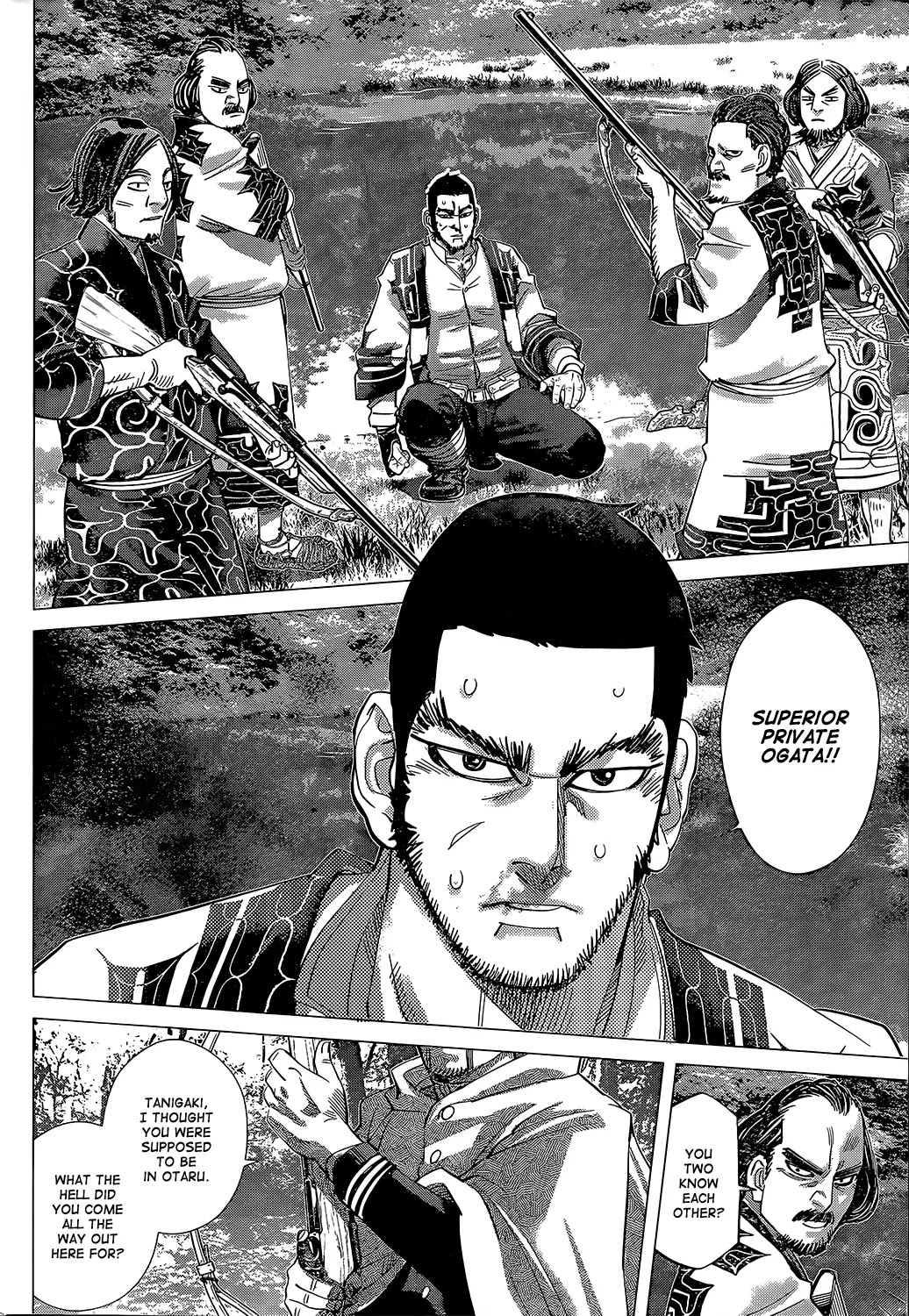 Golden Kamui Chapter 110 page 4 - Chapter 110: Shiton's Wild Animals