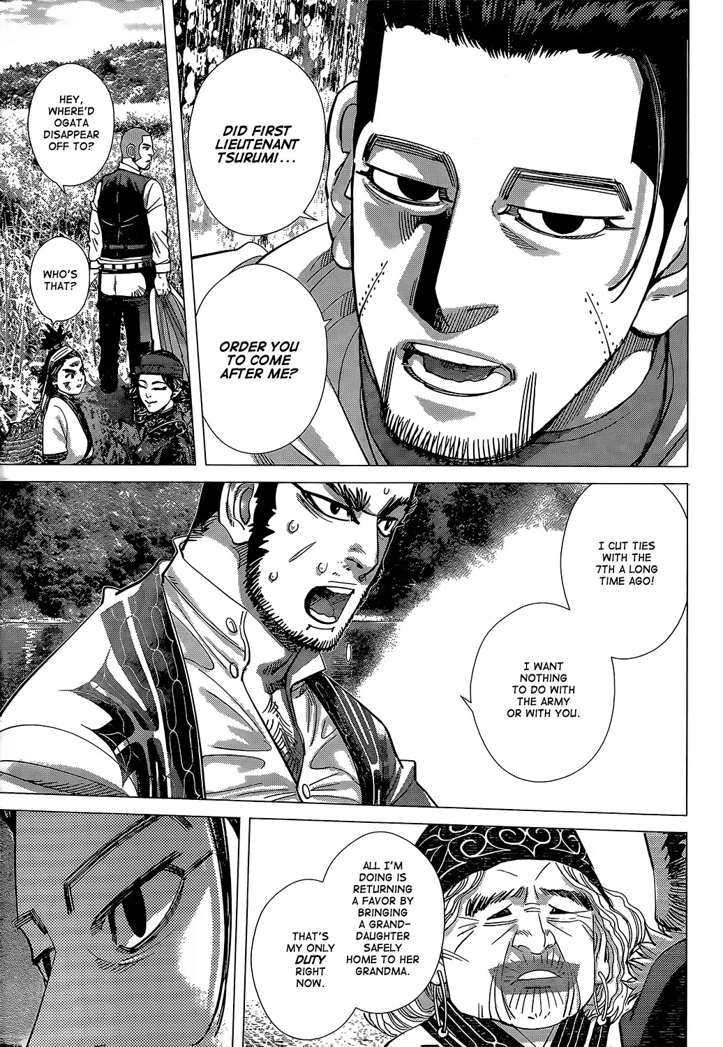 Golden Kamui Chapter 110 page 5 - Chapter 110: Shiton's Wild Animals