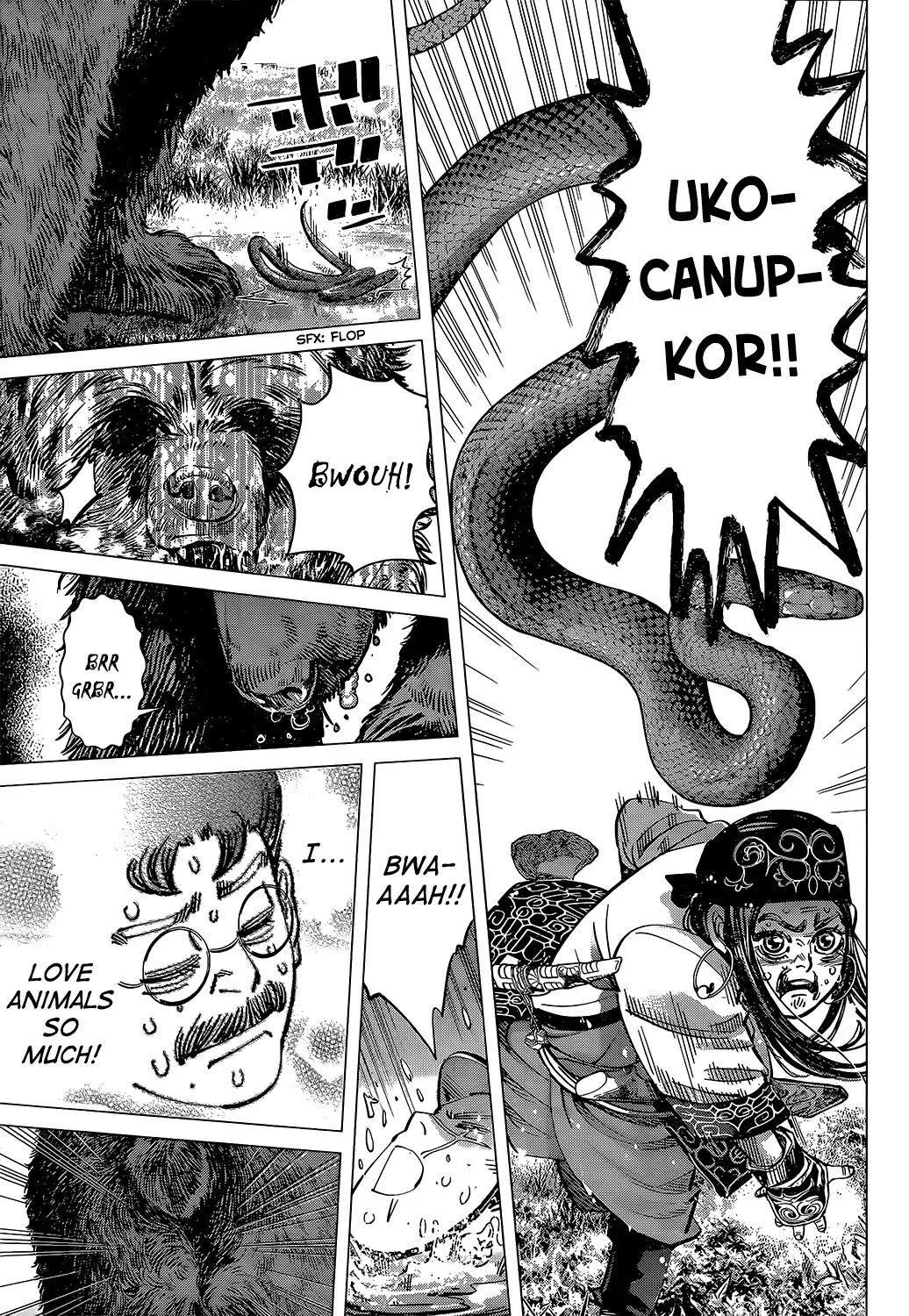 Golden Kamui Chapter 112 page 15 - Chapter 112: Ukocanupkor