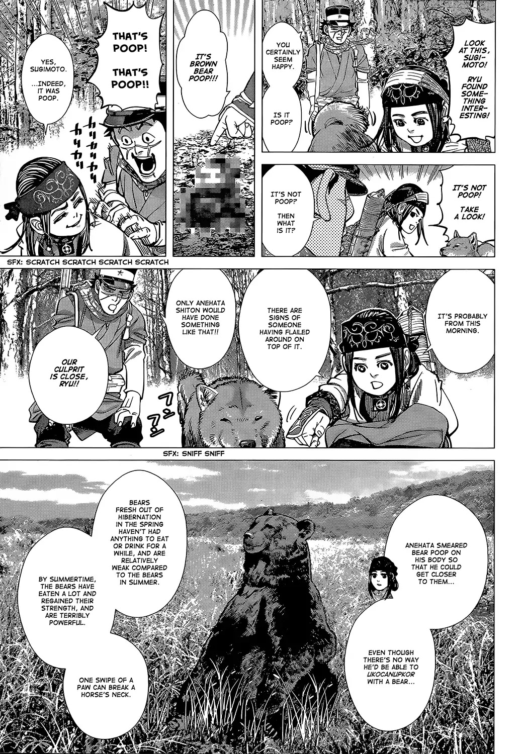 Golden Kamui Chapter 112 page 5 - Chapter 112: Ukocanupkor