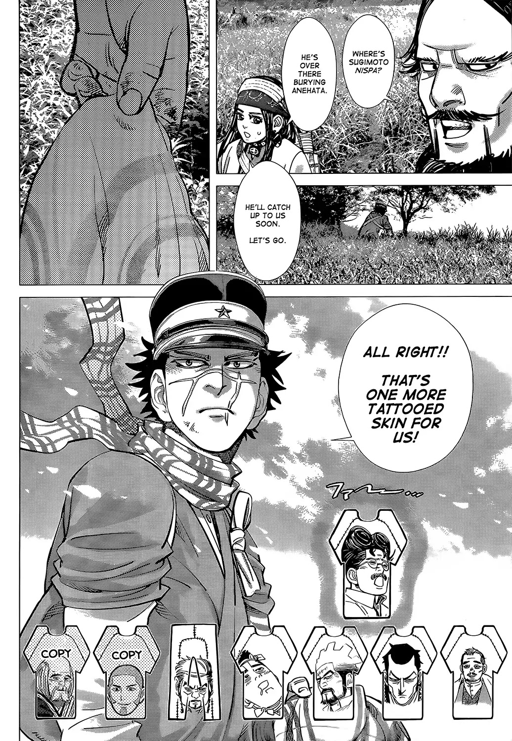 Golden Kamui Chapter 113 page 10 - Chapter 113: Sayonara, Anehata-Sensei
