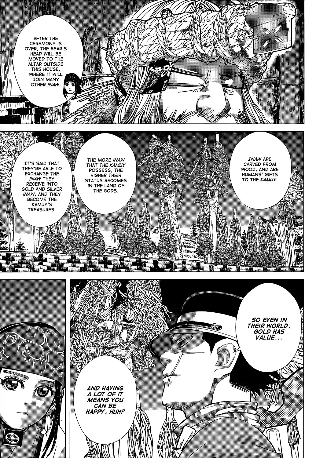 Golden Kamui Chapter 113 page 13 - Chapter 113: Sayonara, Anehata-Sensei
