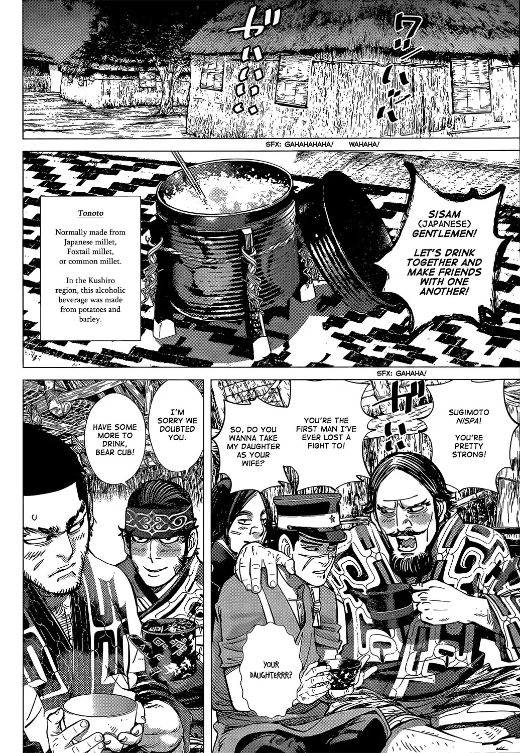 Golden Kamui Chapter 113 page 14 - Chapter 113: Sayonara, Anehata-Sensei