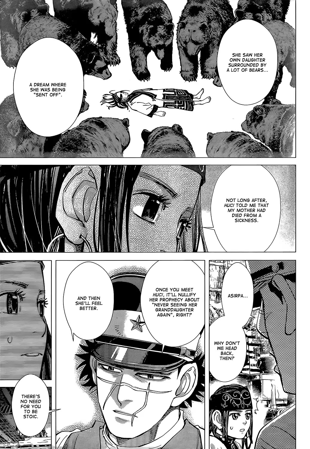 Golden Kamui Chapter 113 page 17 - Chapter 113: Sayonara, Anehata-Sensei