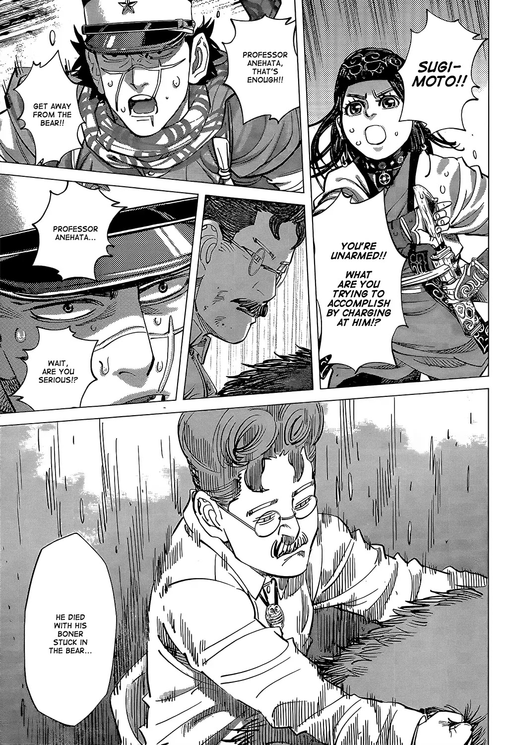 Golden Kamui Chapter 113 page 3 - Chapter 113: Sayonara, Anehata-Sensei