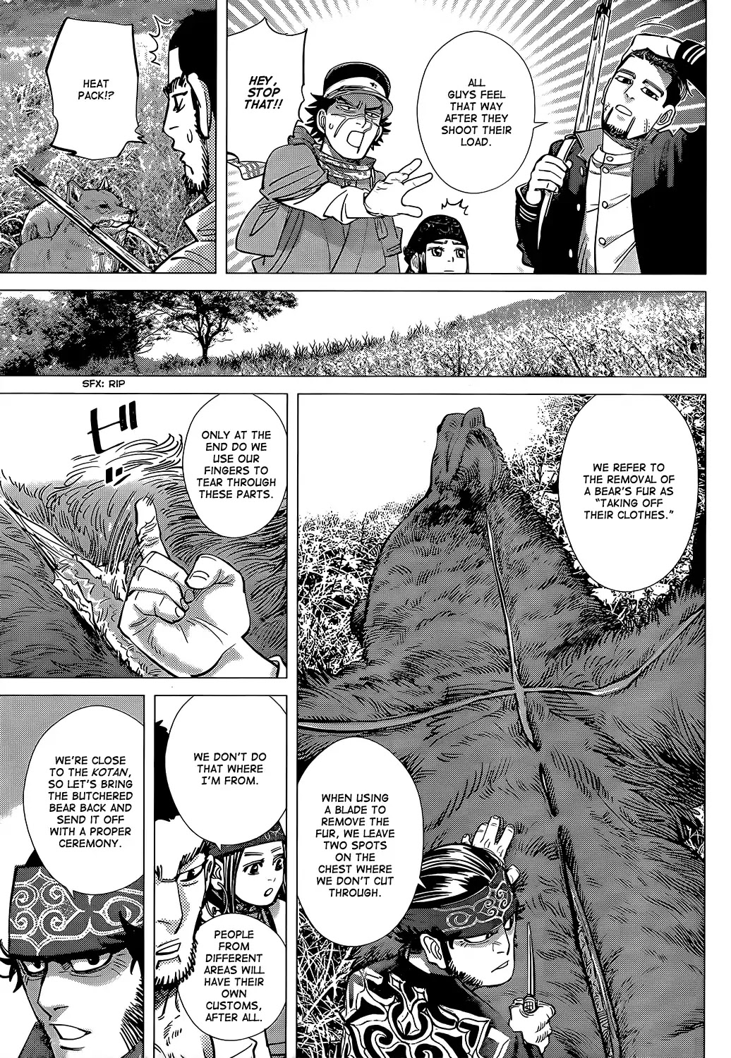 Golden Kamui Chapter 113 page 9 - Chapter 113: Sayonara, Anehata-Sensei