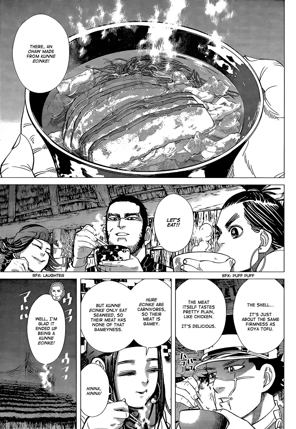 Golden Kamui Chapter 114 page 15 - Chapter 114: Ecinke