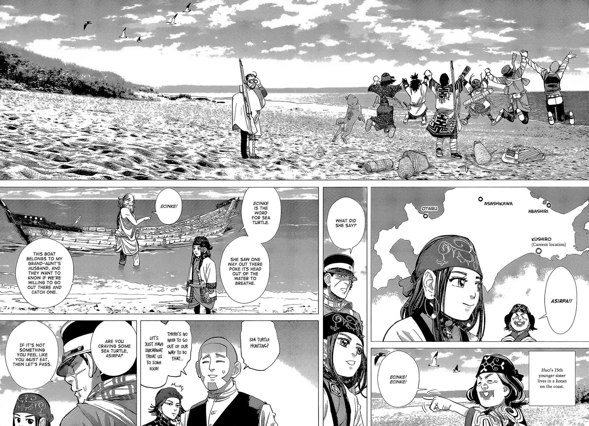 Golden Kamui Chapter 114 page 8 - Chapter 114: Ecinke