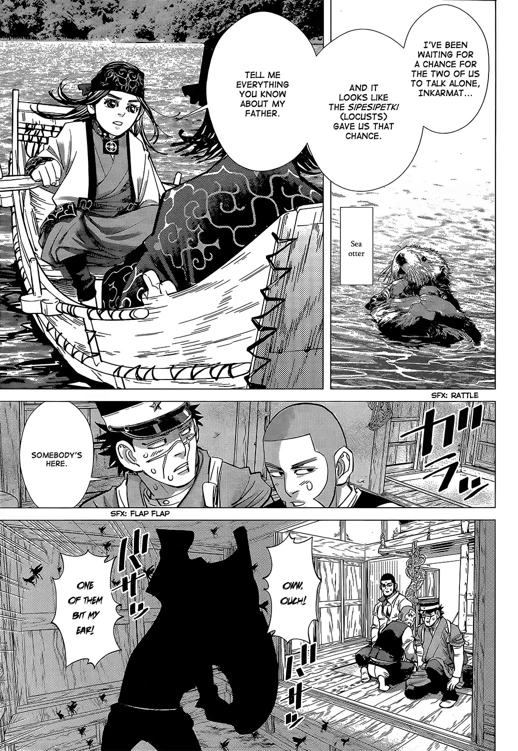 Golden Kamui Chapter 115 page 14 - Chapter 115: Plague of Locusts