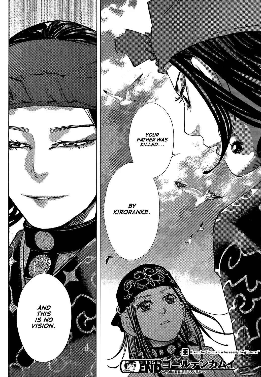 Golden Kamui Chapter 115 page 17 - Chapter 115: Plague of Locusts