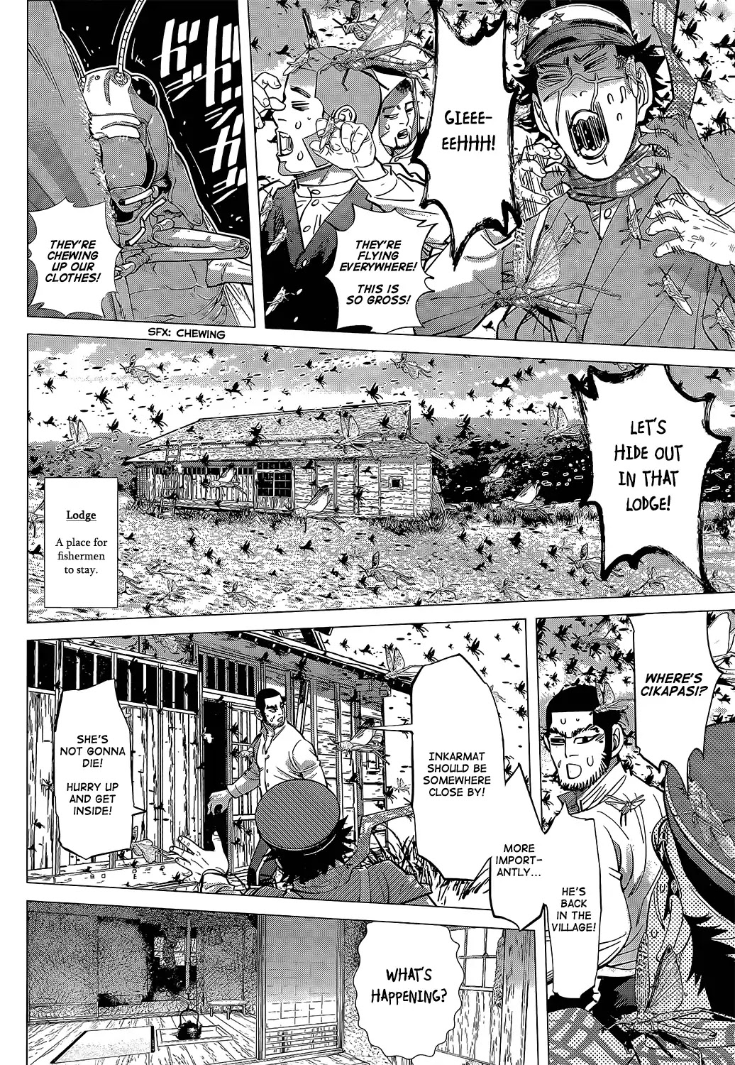Golden Kamui Chapter 115 page 9 - Chapter 115: Plague of Locusts