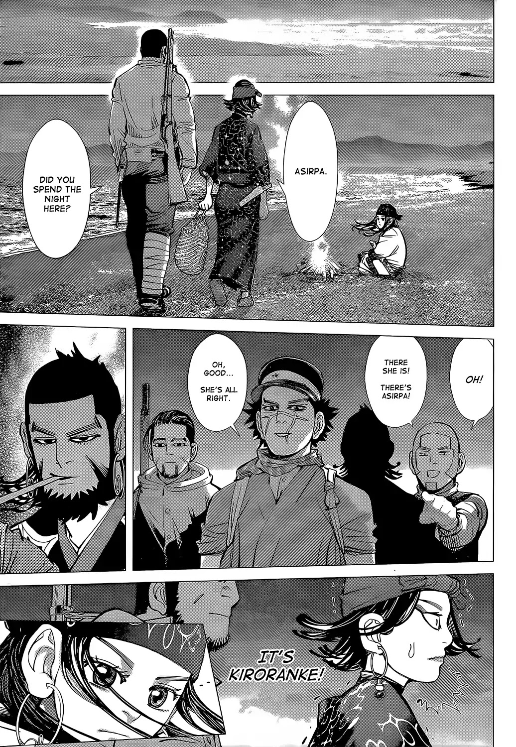 Golden Kamui Chapter 116 page 11 - Chapter 116: Blue Eyes