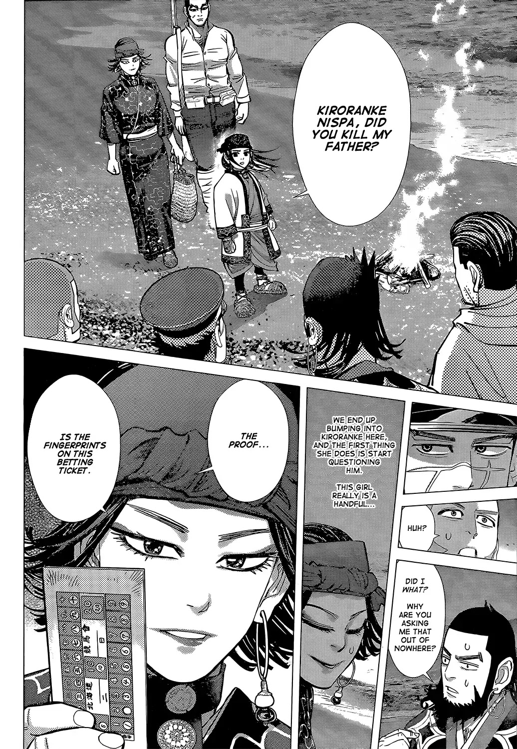 Golden Kamui Chapter 116 page 12 - Chapter 116: Blue Eyes