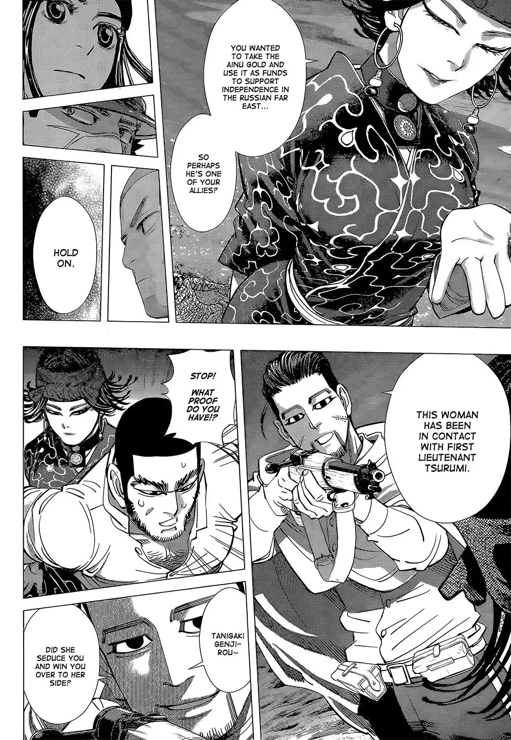 Golden Kamui Chapter 116 page 14 - Chapter 116: Blue Eyes