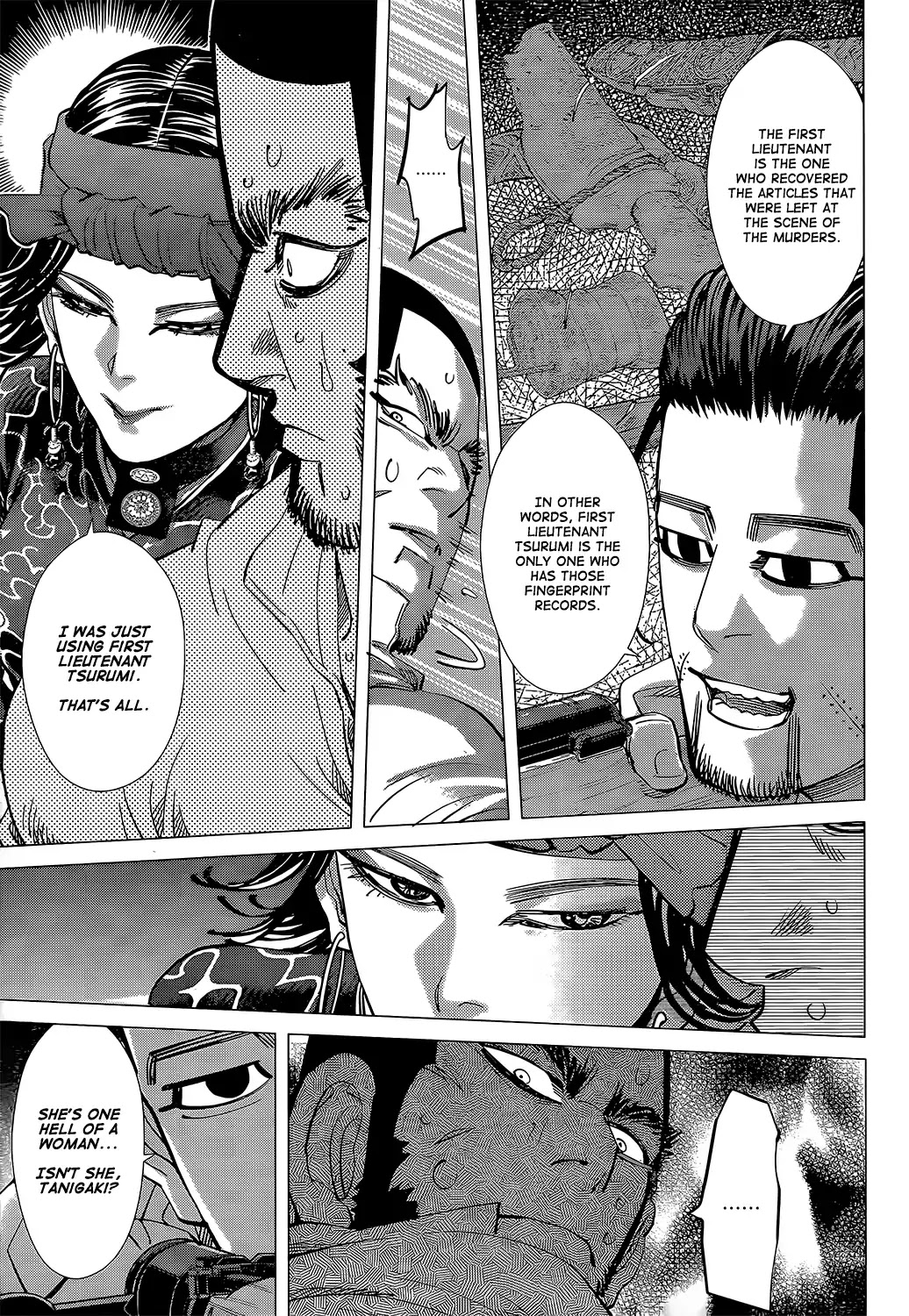 Golden Kamui Chapter 116 page 15 - Chapter 116: Blue Eyes