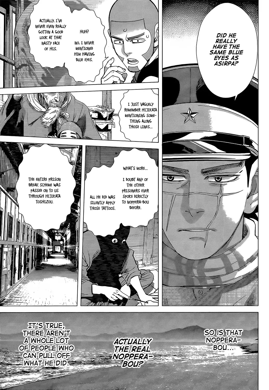 Golden Kamui Chapter 116 page 17 - Chapter 116: Blue Eyes