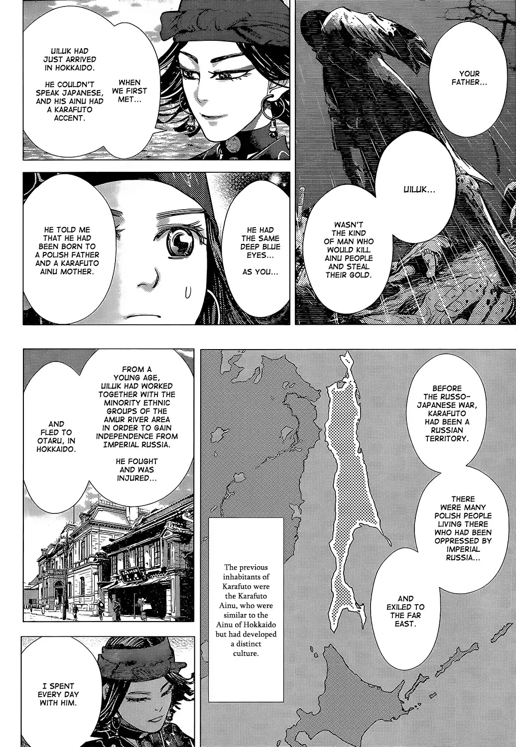 Golden Kamui Chapter 116 page 2 - Chapter 116: Blue Eyes