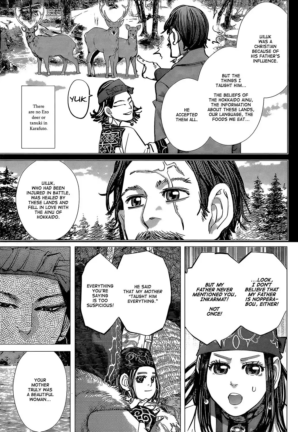 Golden Kamui Chapter 116 page 3 - Chapter 116: Blue Eyes