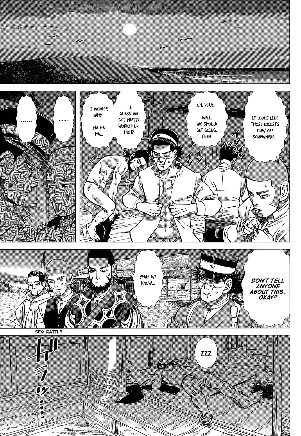 Golden Kamui Chapter 116 page 7 - Chapter 116: Blue Eyes