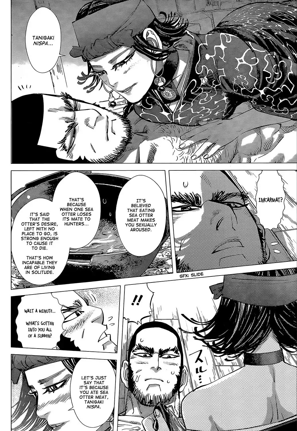 Golden Kamui Chapter 116 page 8 - Chapter 116: Blue Eyes
