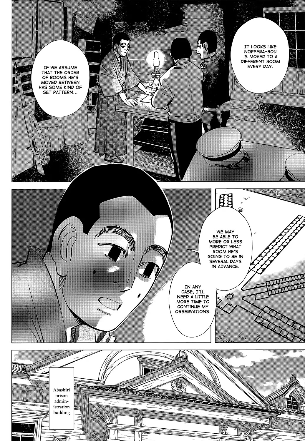 Golden Kamui Chapter 117 page 15 - Chapter 117: To Abashiri