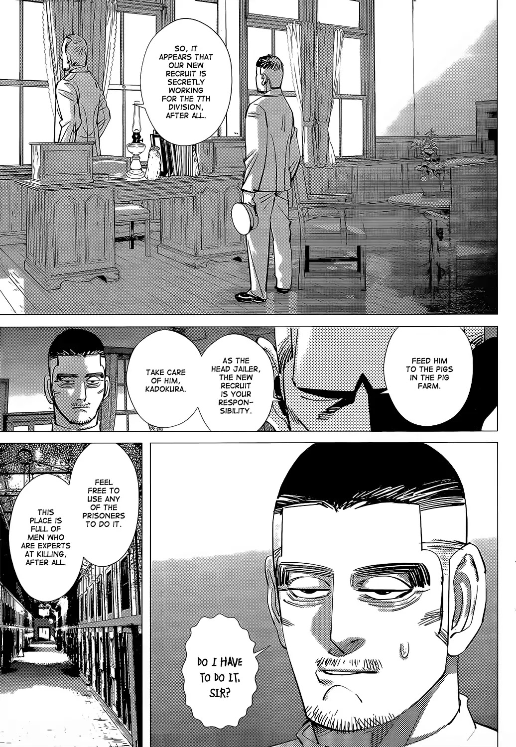 Golden Kamui Chapter 117 page 16 - Chapter 117: To Abashiri
