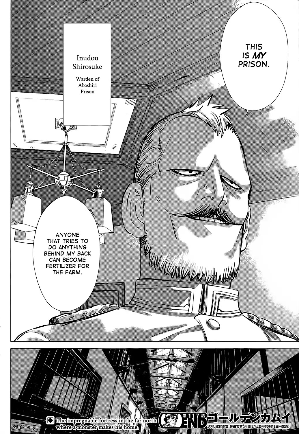 Golden Kamui Chapter 117 page 17 - Chapter 117: To Abashiri