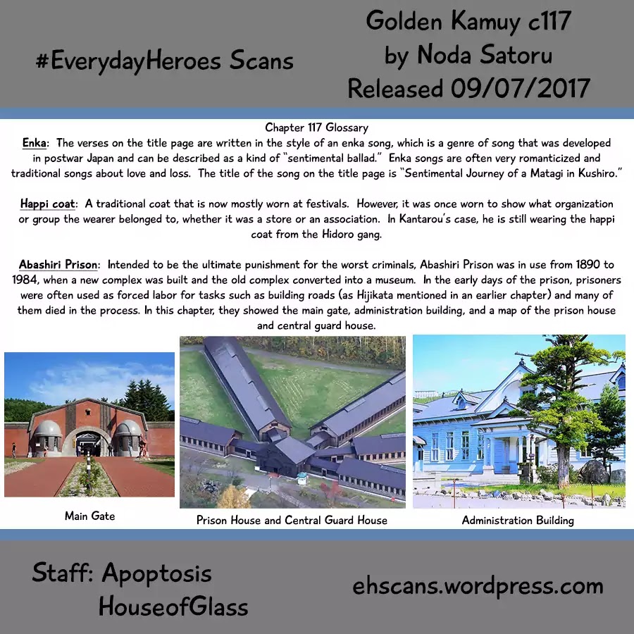 Golden Kamui Chapter 117 page 18 - Chapter 117: To Abashiri