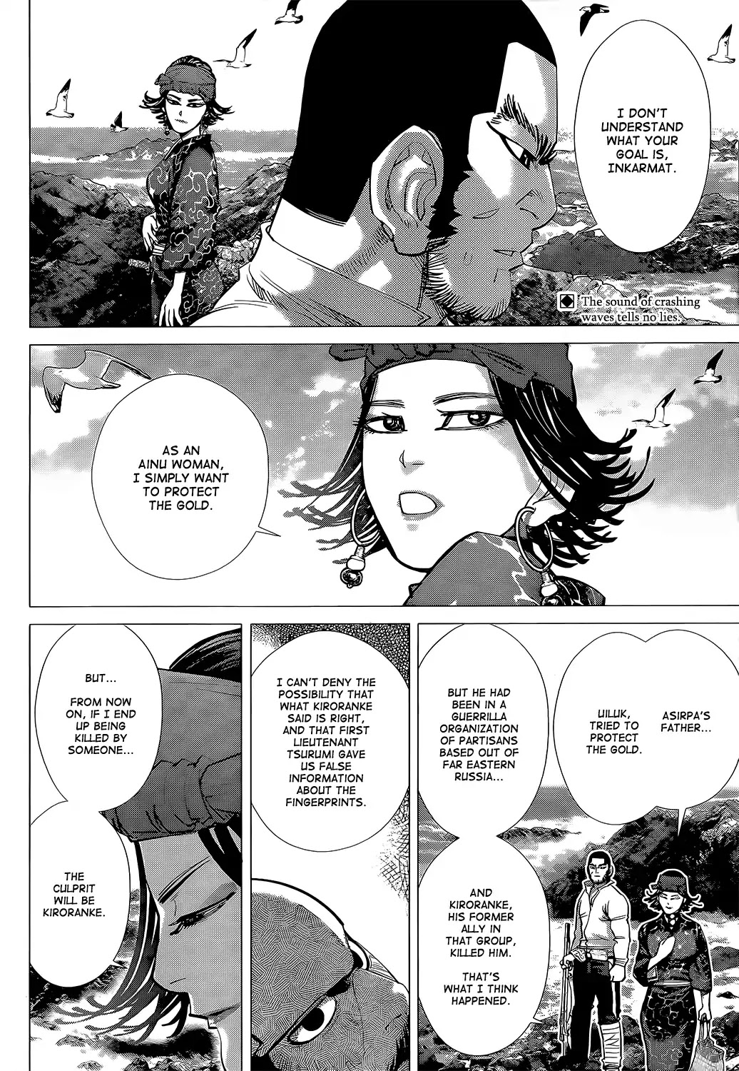 Golden Kamui Chapter 117 page 2 - Chapter 117: To Abashiri