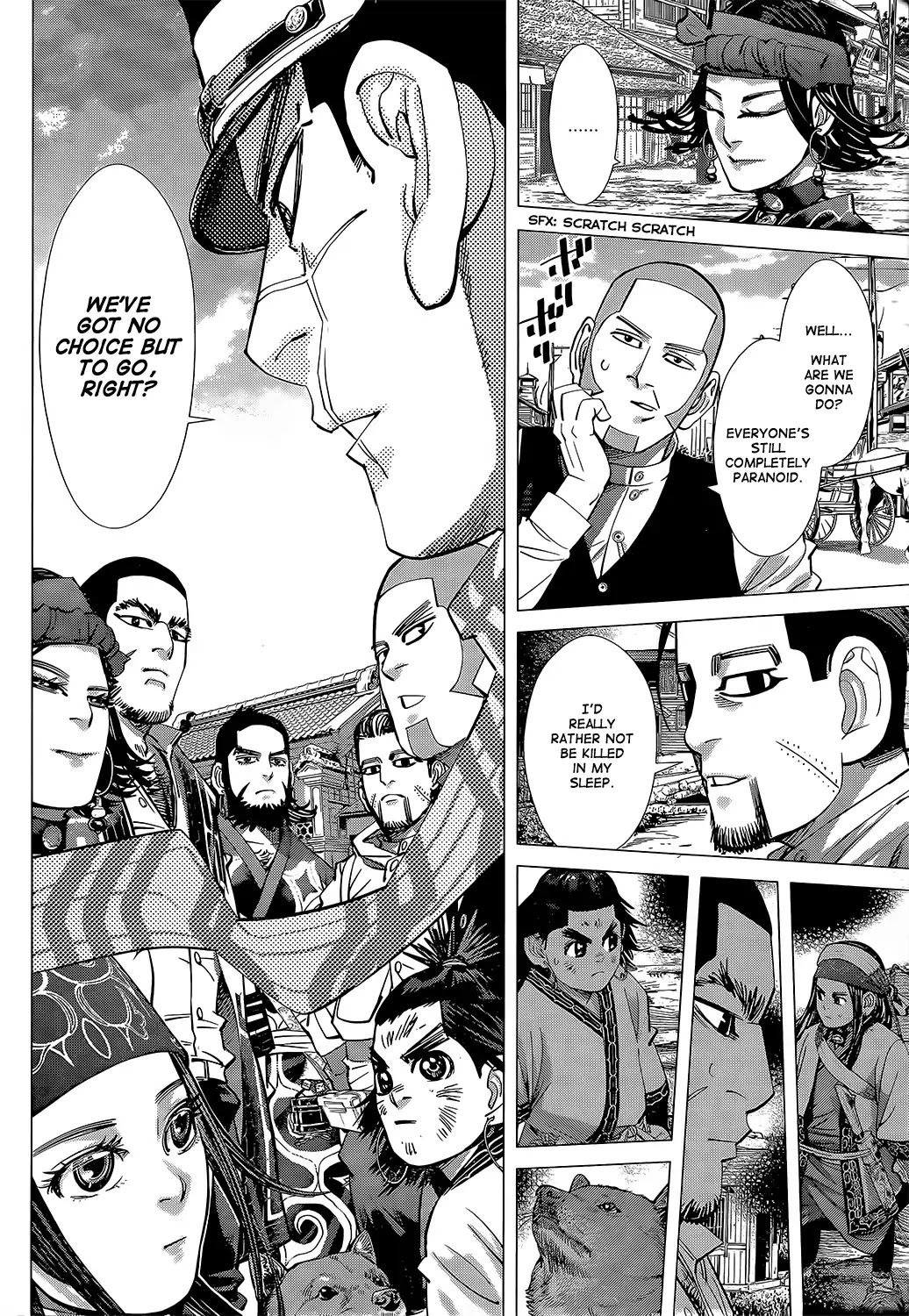 Golden Kamui Chapter 117 page 4 - Chapter 117: To Abashiri
