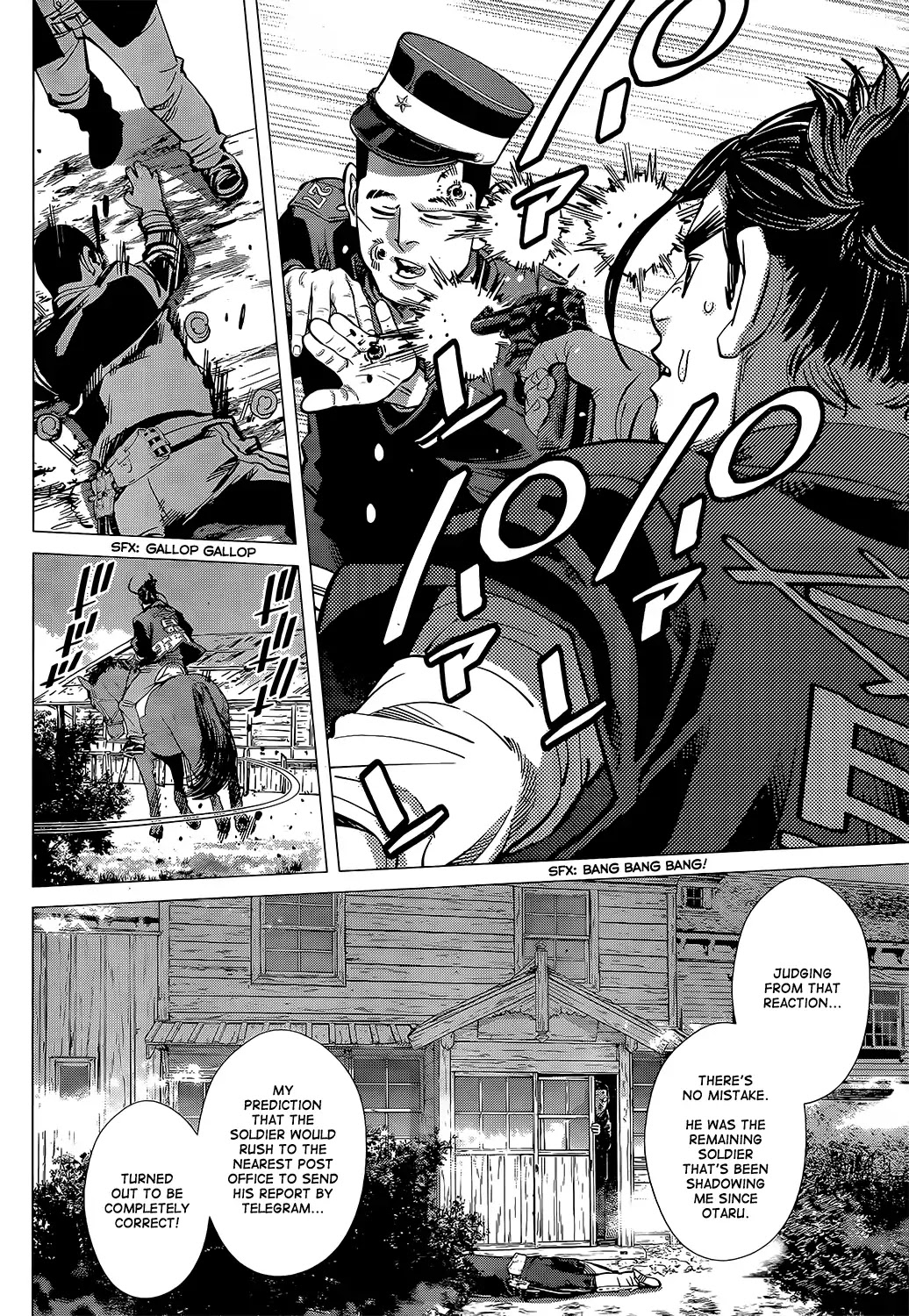Golden Kamui Chapter 118 page 10 - Chapter 118: Cleaning up a mess