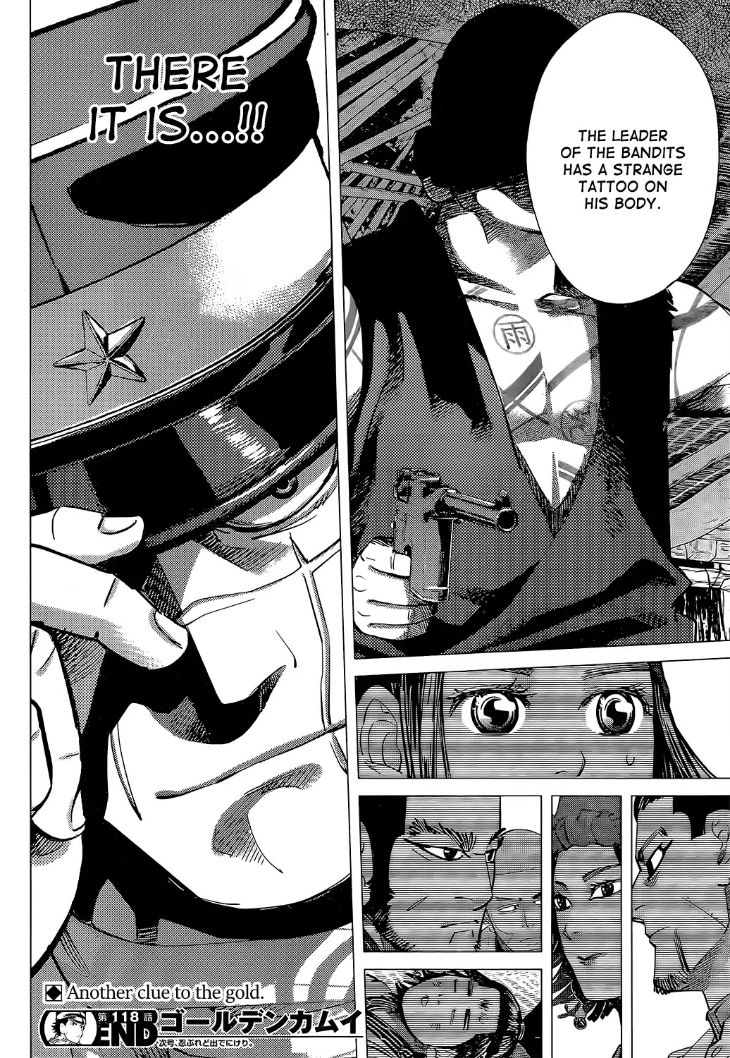 Golden Kamui Chapter 118 page 17 - Chapter 118: Cleaning up a mess