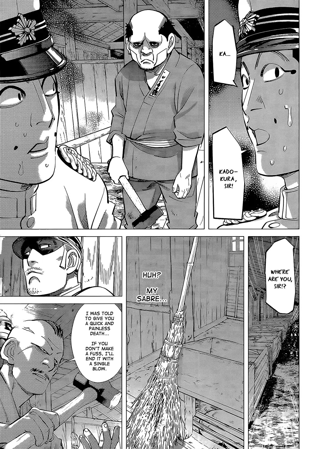 Golden Kamui Chapter 118 page 3 - Chapter 118: Cleaning up a mess
