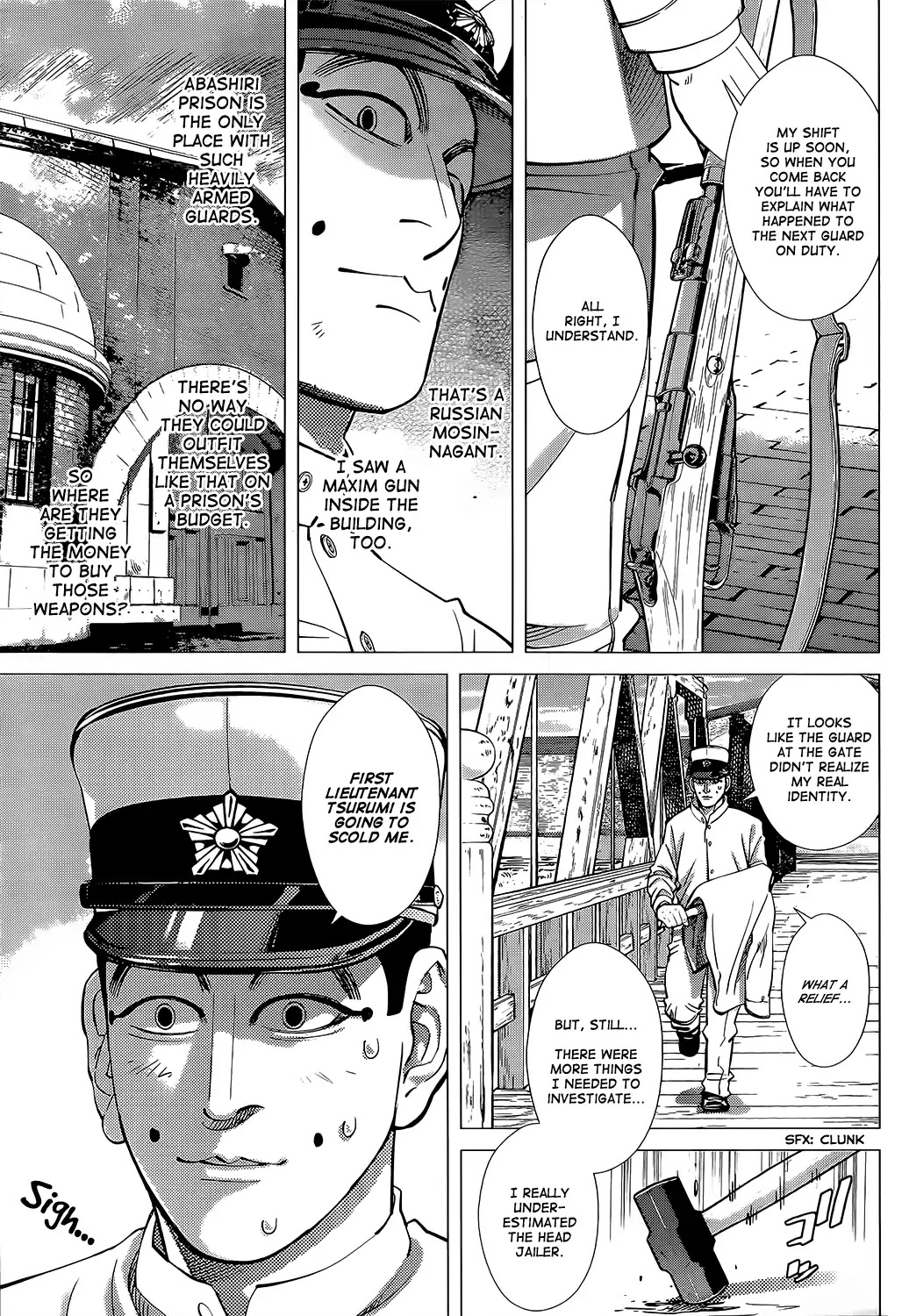Golden Kamui Chapter 118 page 7 - Chapter 118: Cleaning up a mess