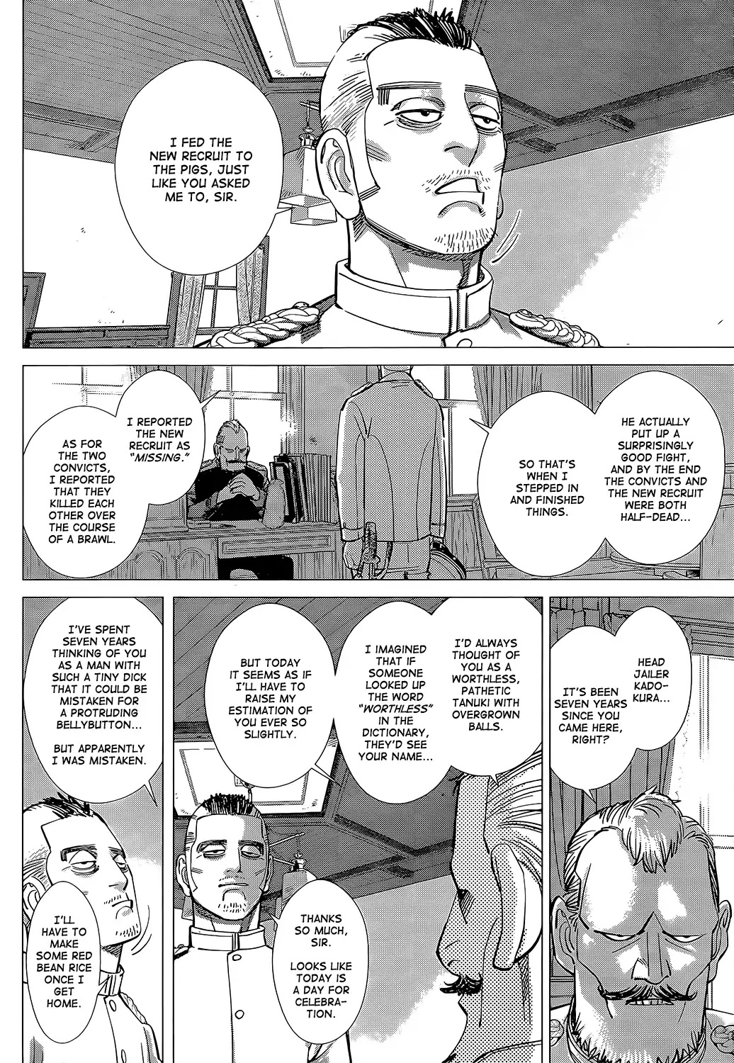 Golden Kamui Chapter 118 page 8 - Chapter 118: Cleaning up a mess