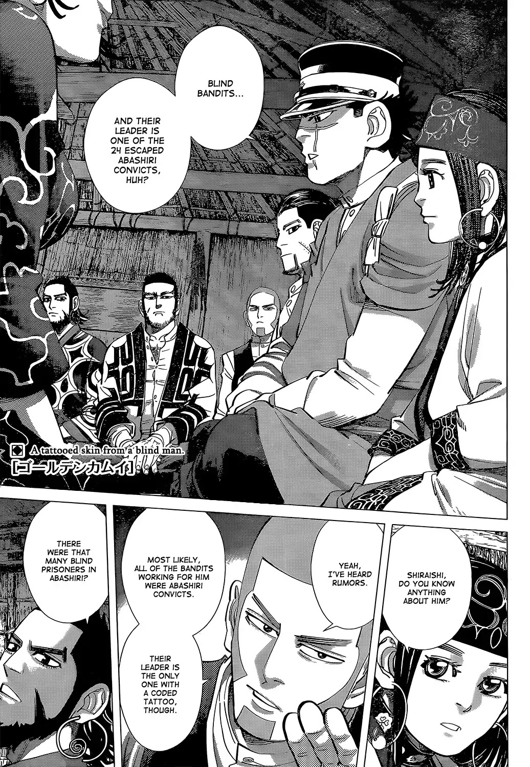 Golden Kamui Chapter 119 page 1 - Chapter 119