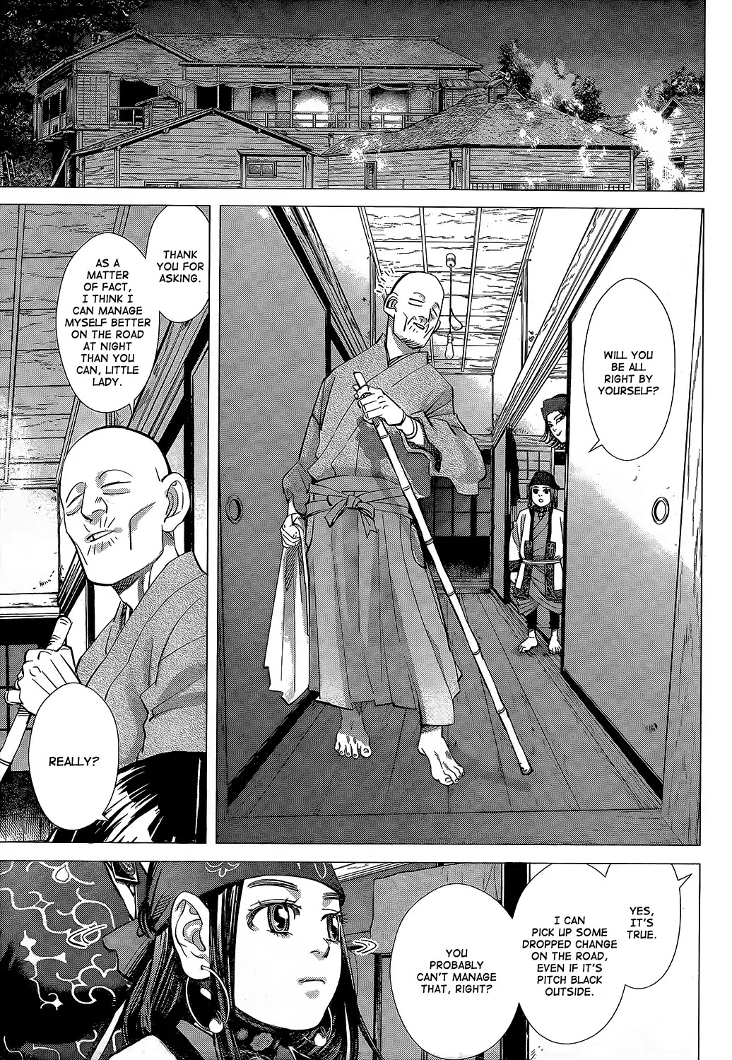 Golden Kamui Chapter 120 page 10 - Chapter 120: The Sound of a Sneak Attack