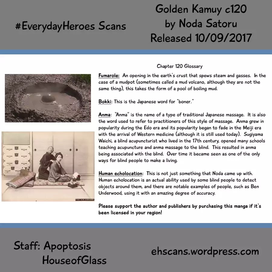 Golden Kamui Chapter 120 page 18 - Chapter 120: The Sound of a Sneak Attack