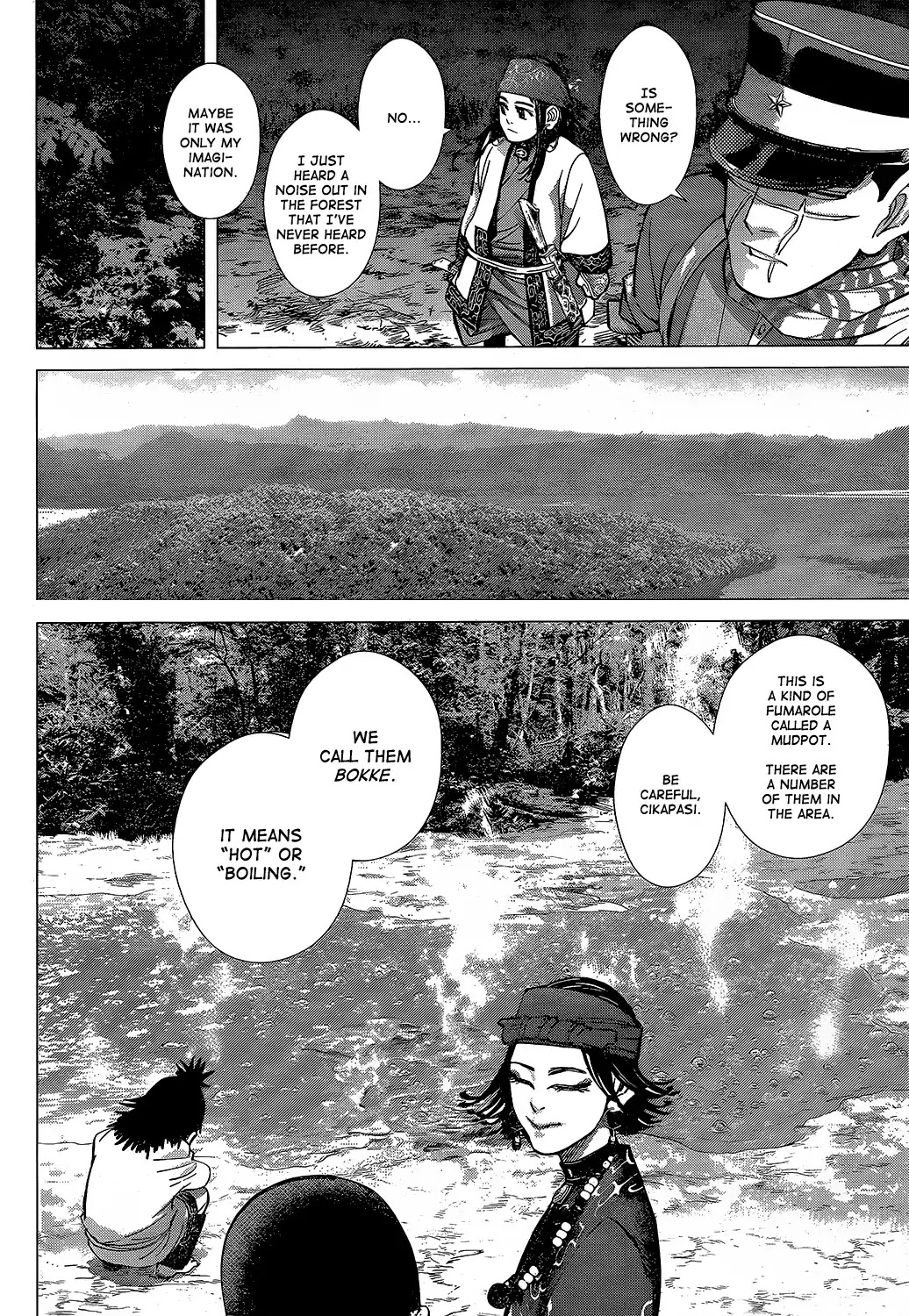 Golden Kamui Chapter 120 page 4 - Chapter 120: The Sound of a Sneak Attack